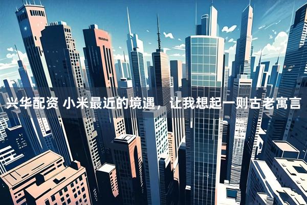 兴华配资 小米最近的境遇，让我想起一则古老寓言